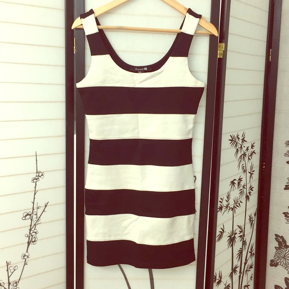 Black and White Dress